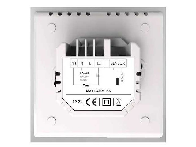 Boss & wessing - atlas met wifi - thermostaat bws atlas voor infraroodpaneel - afbeelding 4 van  7