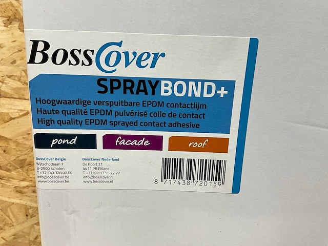 Bosscover epdm inspuitlijm 19 kg - afbeelding 3 van  4