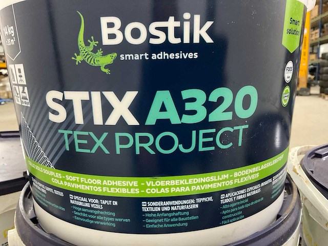 Bostik - stix a800 a320 - vloerbedekking lijm - afbeelding 5 van  5