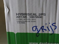 Bostik zwaluw beglazingskit hybriseal 2ps 10870500 - grijs - 10 stuks á 290ml - afbeelding 2 van  3