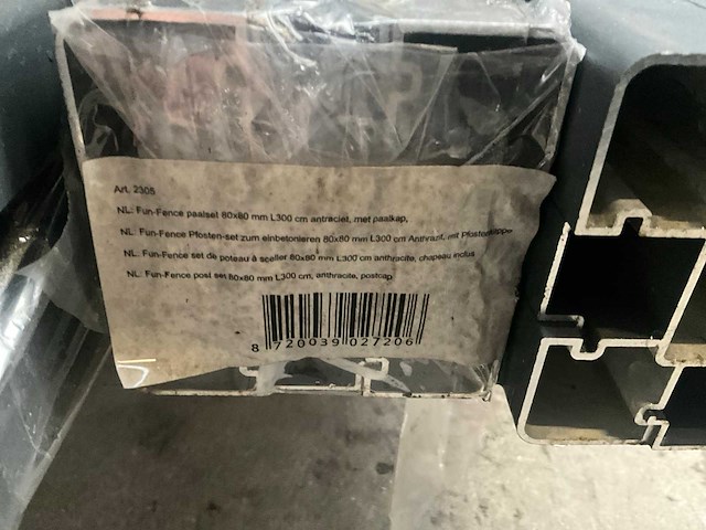 Boston aluminium paal (24x) - afbeelding 7 van  7