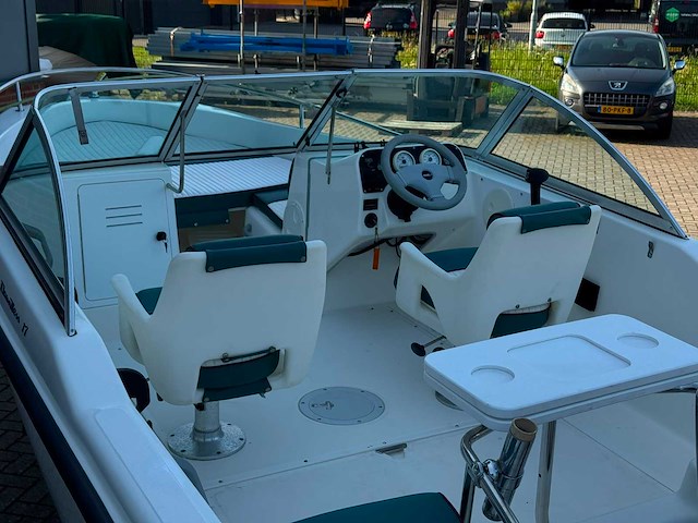 Boston whaler - dauntless 17 - speedboot - afbeelding 13 van  16