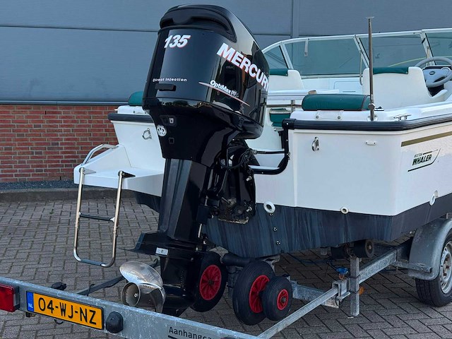Boston whaler - dauntless 17 - speedboot - afbeelding 15 van  16