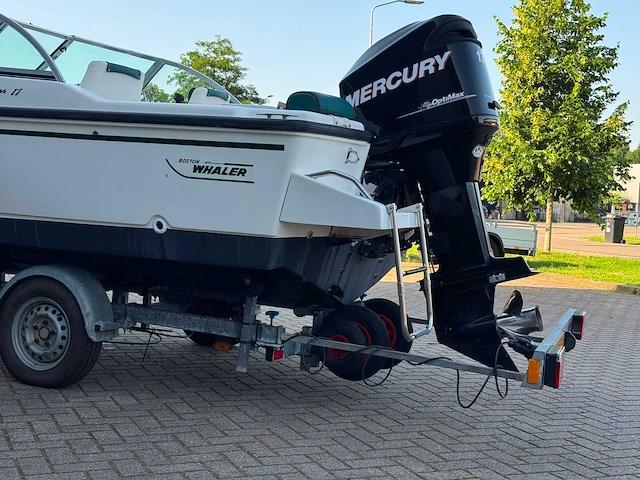 Boston whaler - dauntless 17 - speedboot - afbeelding 16 van  16