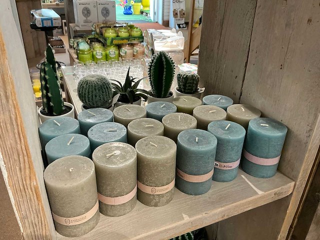 Botanical decoration kunstplant in pot (50x) - afbeelding 4 van  6