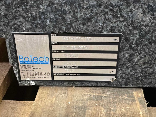 Boteck vlakplaat - afbeelding 5 van  5