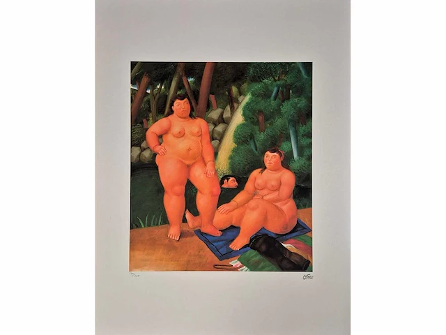 Botero - litho - 65 x 50 - afbeelding 1 van  4