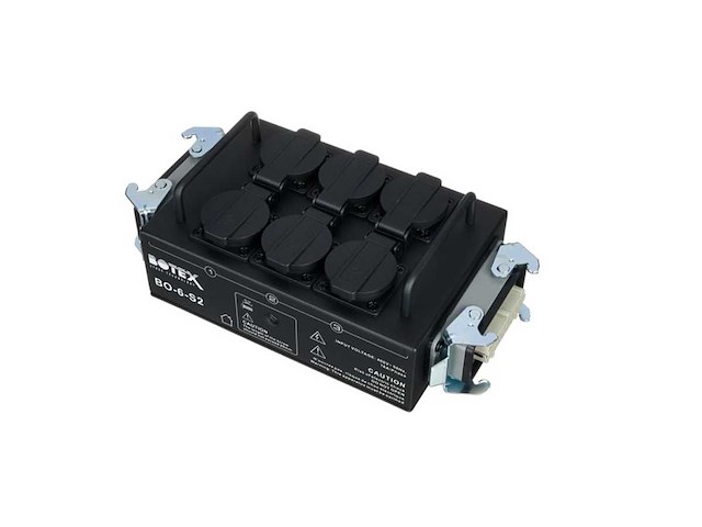 Botex - power box bo-6-s2 - stekkerdoos (3x) - afbeelding 2 van  2