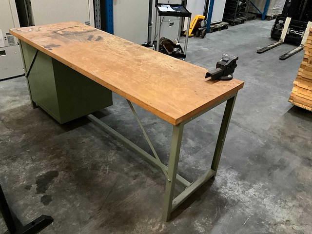 Bott 5 lade werkbank met schroef - afbeelding 6 van  7