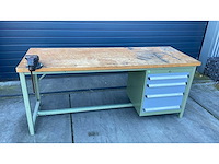 Bott 5 lade werkbank met schroef - afbeelding 7 van  7