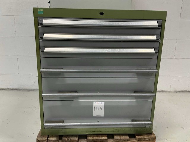 Bott gereedschapladenkast met 6 laden - afbeelding 1 van  7