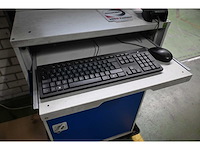 Bott pc-werkkast met hp prodesk 4 mini g1i ai desktop met monitor - afbeelding 8 van  9