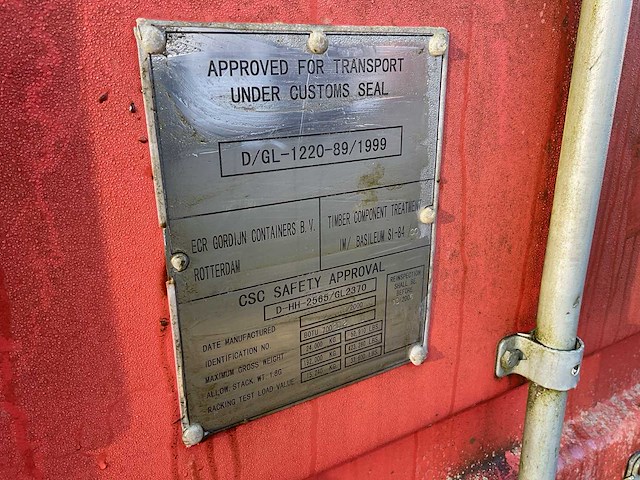 Botu - 700202 - zeecontainer 20ft - afbeelding 11 van  12