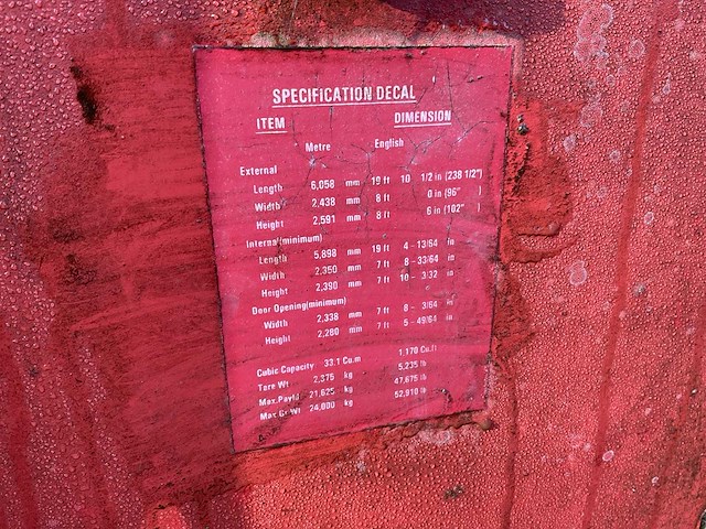 Botu - 700202 - zeecontainer 20ft - afbeelding 12 van  12