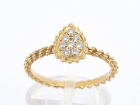 Boucheron - gouden 'serpent boheme' ring met diamanten - afbeelding 4 van  10