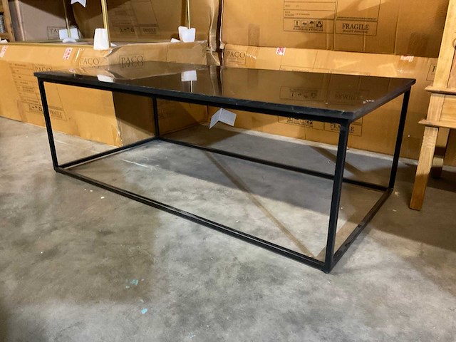 Bouclé salontafel - afbeelding 2 van  7