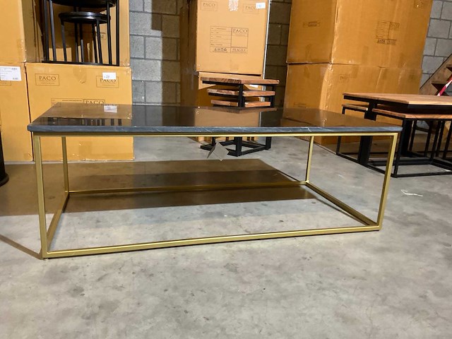 Bouclé salontafel - afbeelding 8 van  13