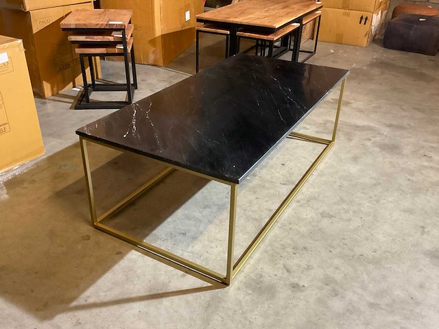 Bouclé salontafel - afbeelding 13 van  13