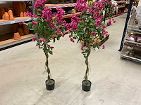 Bougainvillea kunstboom (2x) - afbeelding 2 van  9