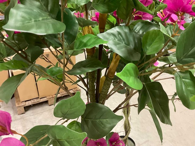 Bougainvillea kunstboom (2x) - afbeelding 7 van  9