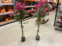 Bougainvillea kunstboom (2x) - afbeelding 3 van  10