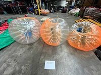 Bouncing bubble oranje (3x) - afbeelding 1 van  3
