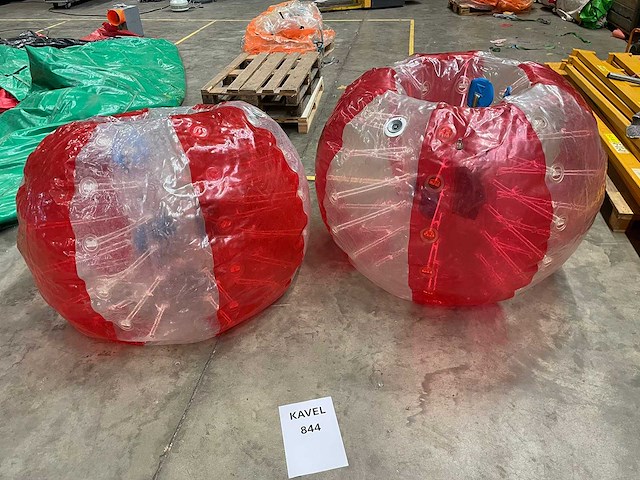 Bouncing bubble rood (2x) - afbeelding 1 van  2