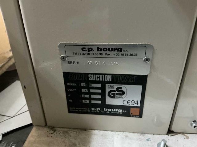 Bourg bst10 en agr-t en pa-t vergaarmachine en vouw-en hechtunit - afbeelding 10 van  20