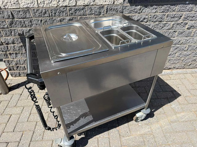 Bourgeat - au bain marie wagen - overige warmhoudapparatuur - afbeelding 1 van  6