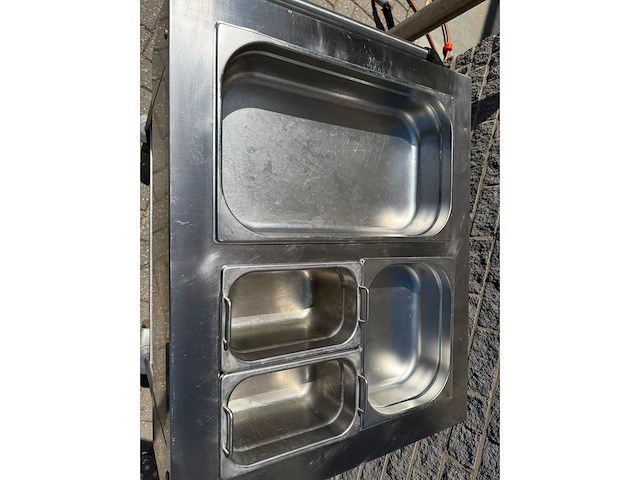 Bourgeat - au bain marie wagen - overige warmhoudapparatuur - afbeelding 4 van  6