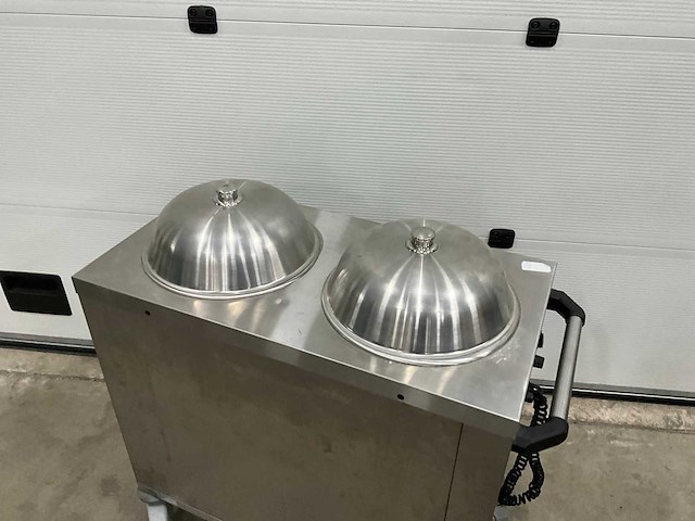 Bourgeat chauffant n/v 2 silos verwarmde bordenlowerator - afbeelding 3 van  10