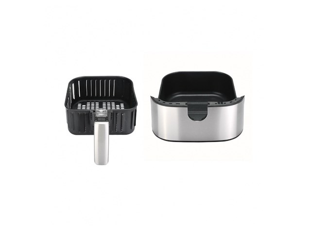 Bourgini health fryer plus 4.0l zwart - afbeelding 3 van  4