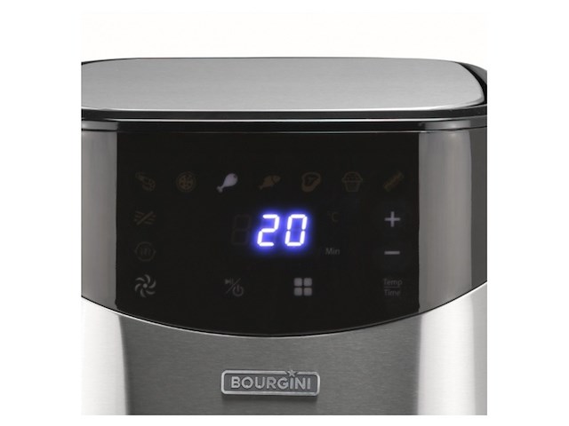 Bourgini health fryer plus 4.0l zwart - afbeelding 4 van  4