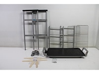 Bourgini multi plate bak/grill apparaat met onderstel 56x30 cm - afbeelding 3 van  4
