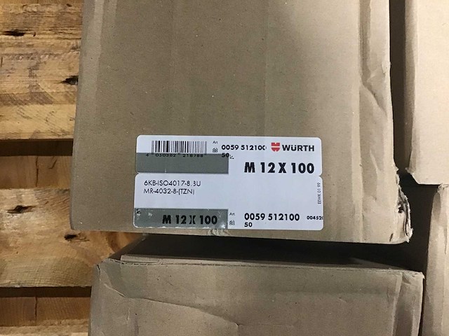 Bout m12x100 (900 stuks) - afbeelding 5 van  5