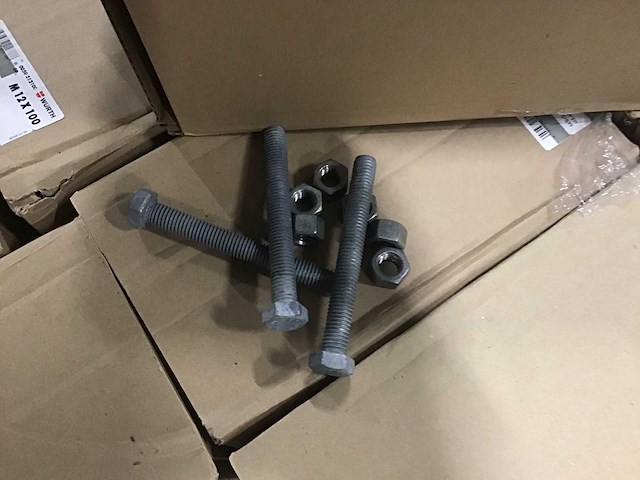 Bout m12x100 (900 stuks) - afbeelding 3 van  5