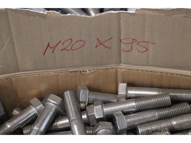 Bouten - m20x95 - 4 dozen - afbeelding 5 van  9