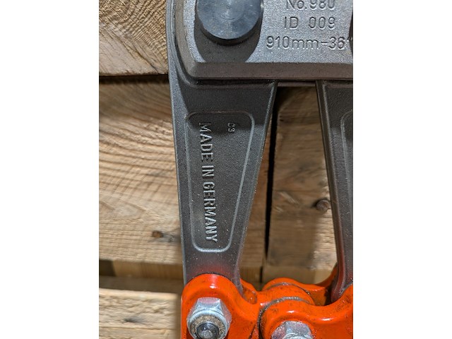Boutenschaar en 2 x beugelzaag, vwb & bahco - afbeelding 10 van  13