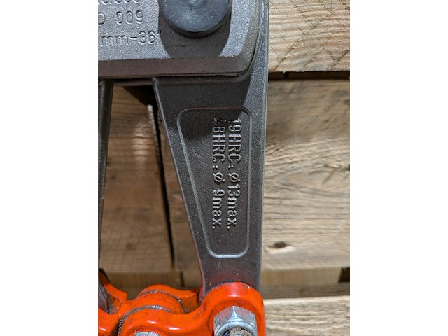 Boutenschaar en 2 x beugelzaag, vwb & bahco - afbeelding 11 van  13