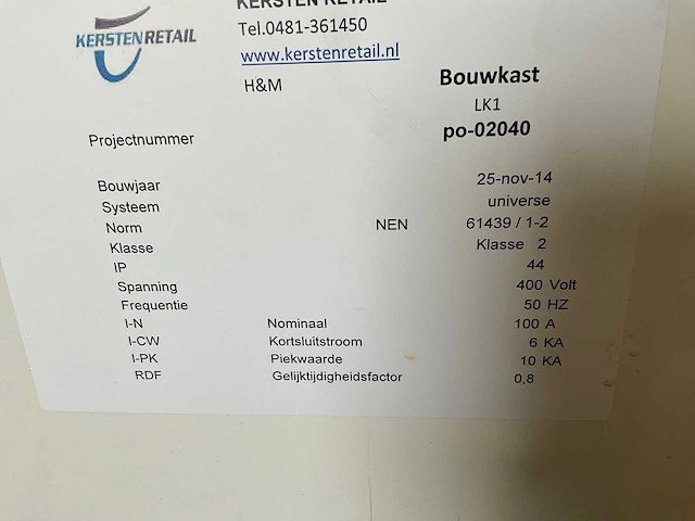 Bouw aansluitbord - afbeelding 4 van  4