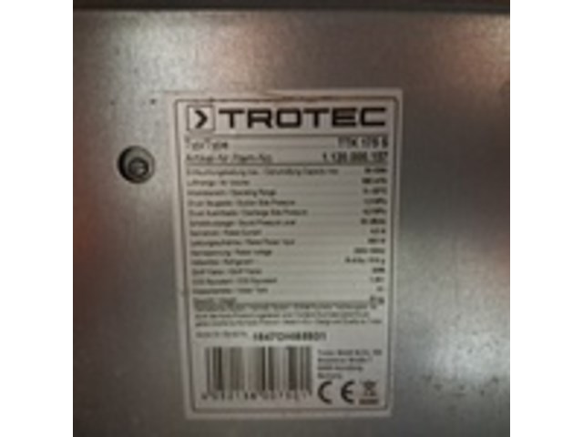 Bouwdroger - 50l - 230v, trotec, ttk 0175 s, 2018 - afbeelding 2 van  10