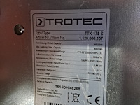 Bouwdroger - 50l - 230v trotec, ttk 0175 s, bouwjaar 2016 - afbeelding 8 van  8