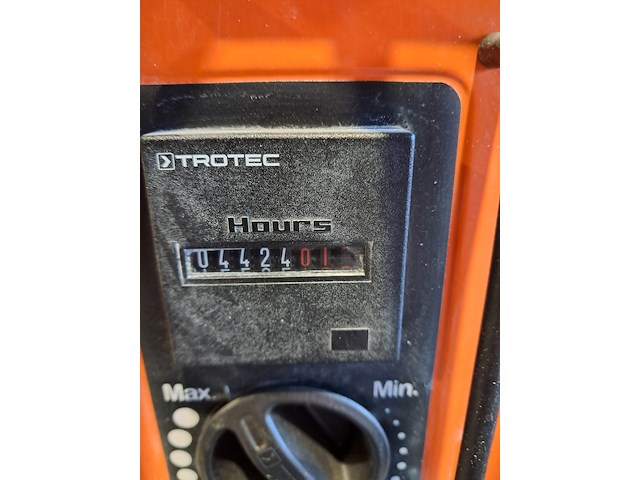Bouwdroger - 50l - 230v trotec, ttk 0175 s, bouwjaar 2018 - afbeelding 12 van  14