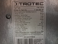 Bouwdroger - 50l - 230v trotec, ttk 0175 s, bouwjaar 2018 - afbeelding 3 van  11