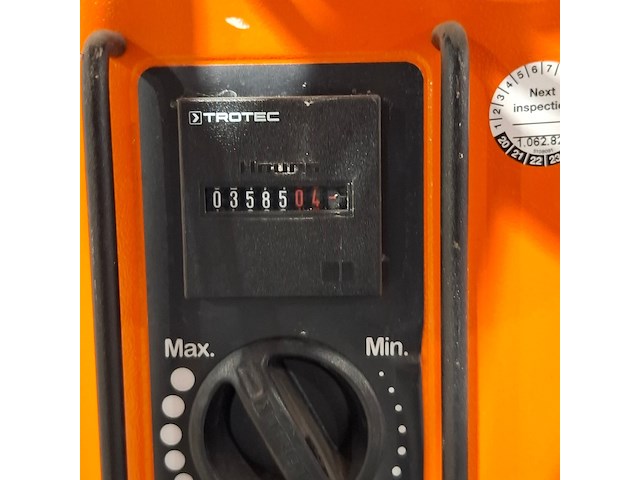 Bouwdroger - 50l - 230v trotec, ttk 0175 s, bouwjaar 2022 - afbeelding 6 van  9
