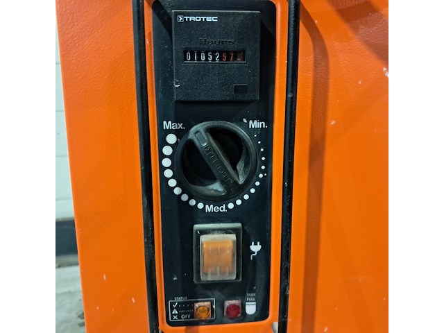 Bouwdroger - 50l - 230v trotec, ttk 0175 s, bouwjaar 2022 - afbeelding 10 van  11