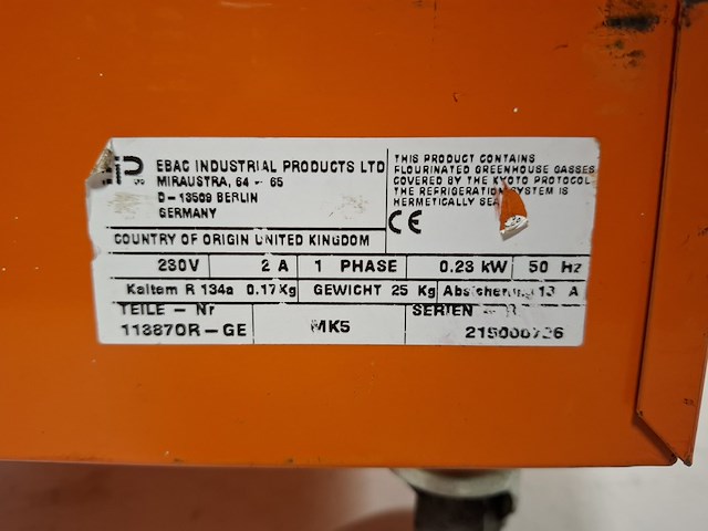 Bouwdroger 14l 230v, ebac, bd70, 2010 - afbeelding 4 van  4