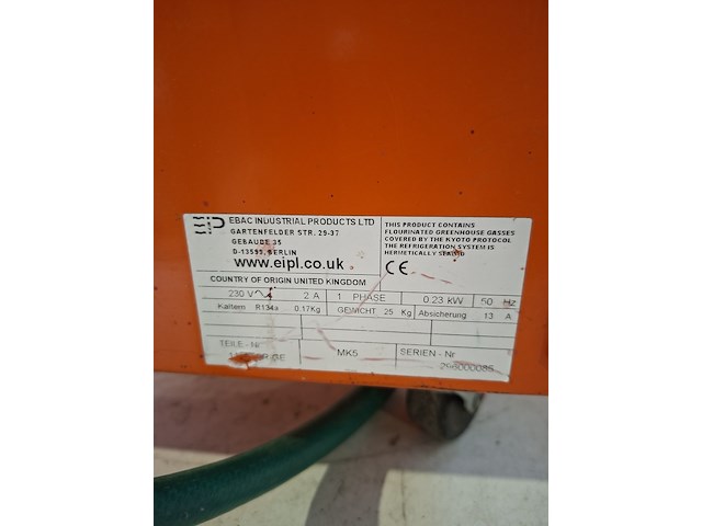 Bouwdroger 14l 230v, ebac, bd70, 2017 - afbeelding 5 van  6