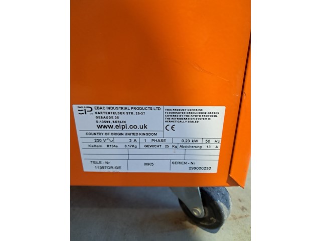 Bouwdroger 14l 230v ebac, bd70, bouwjaar 2017 - afbeelding 8 van  12