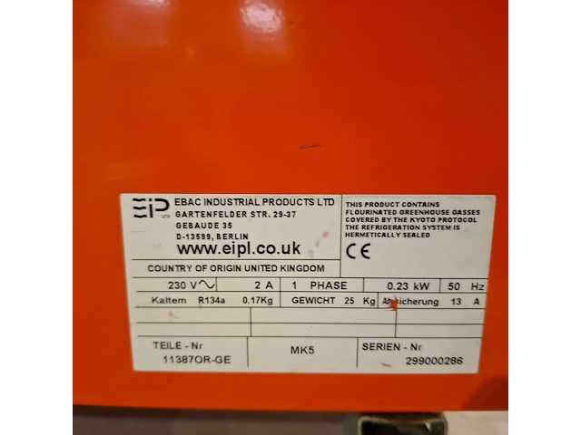 Bouwdroger 14l 230v ebac, bd70, bouwjaar 2017 - afbeelding 3 van  4